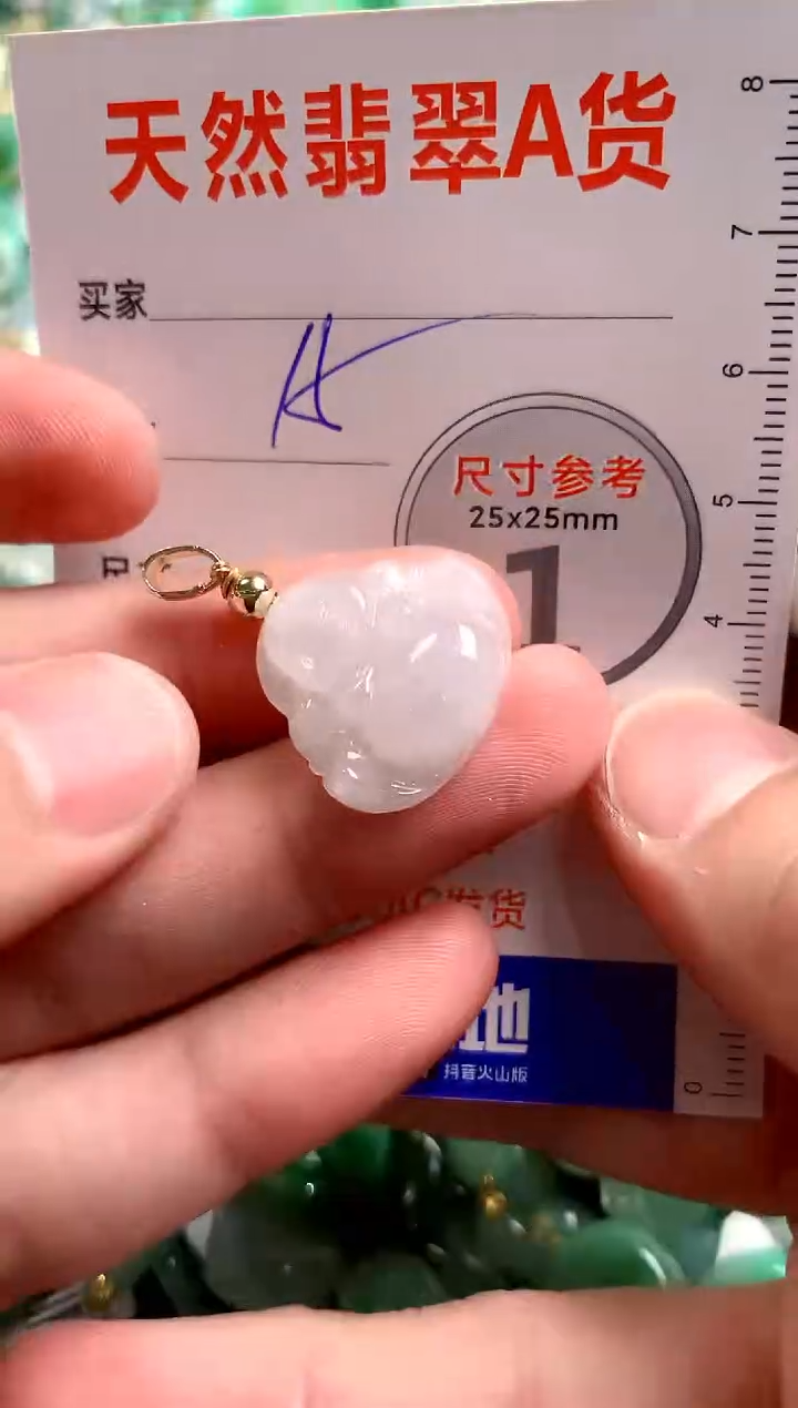 翡翠未镶嵌颈饰14005460