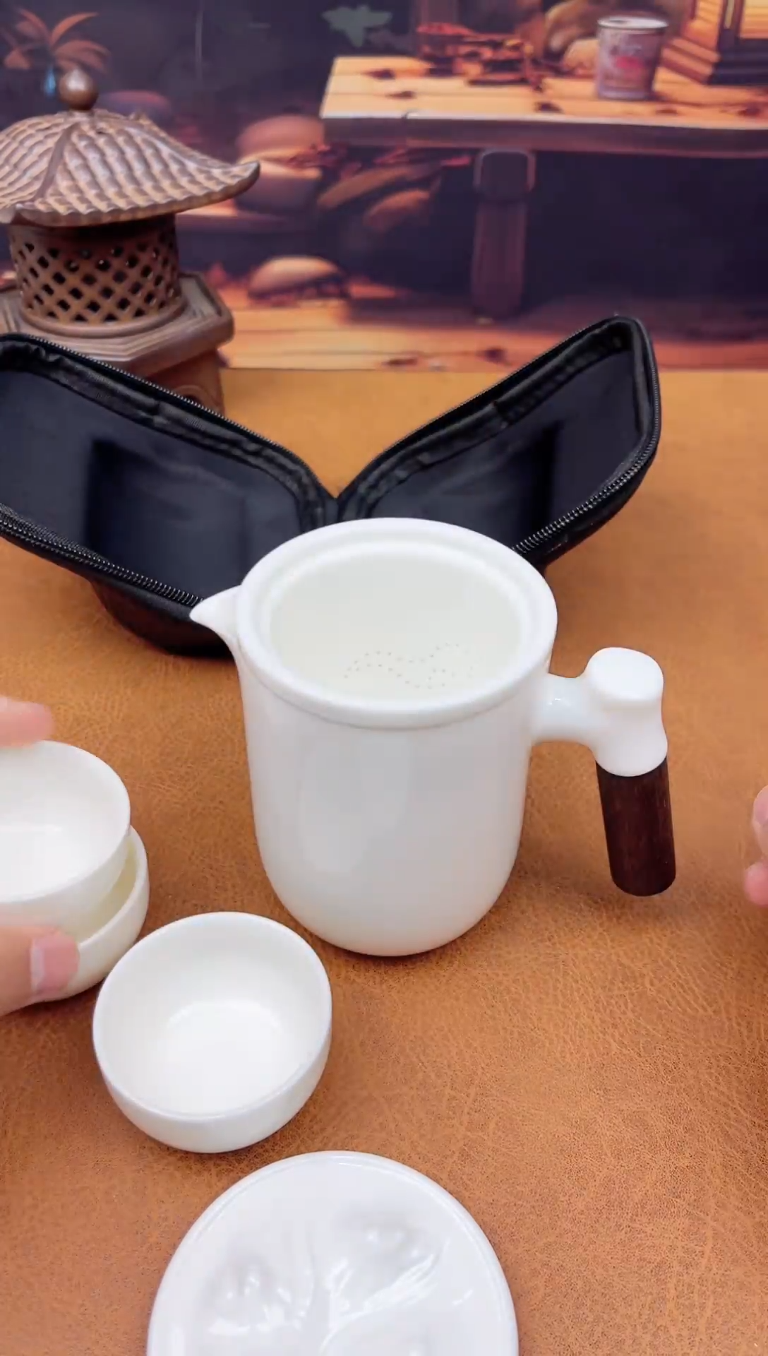 【闪购商品】陶瓷茶具摆件茶叶罐