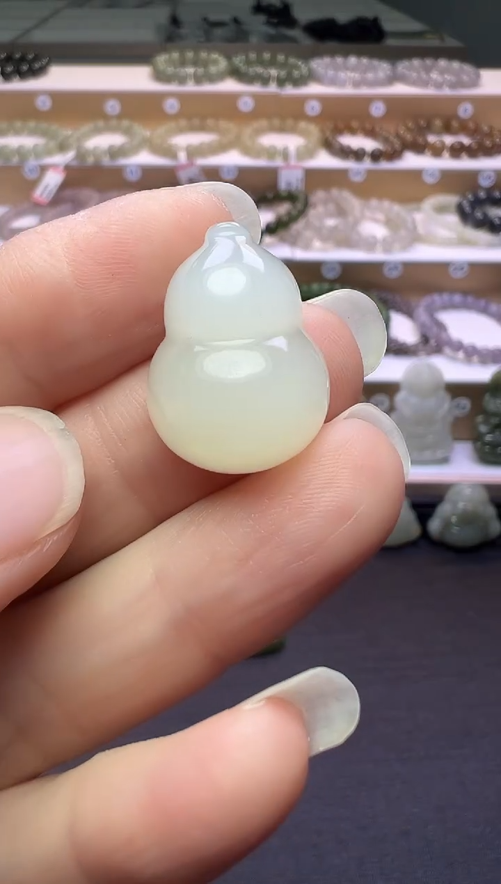 颈饰未镶嵌和田玉159号链接微包容