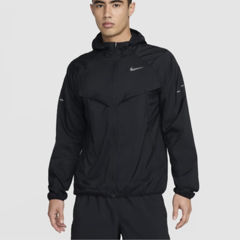 NIKE耐克男子防水复古港风耐磨外套防风连帽休闲训练HV4549-010