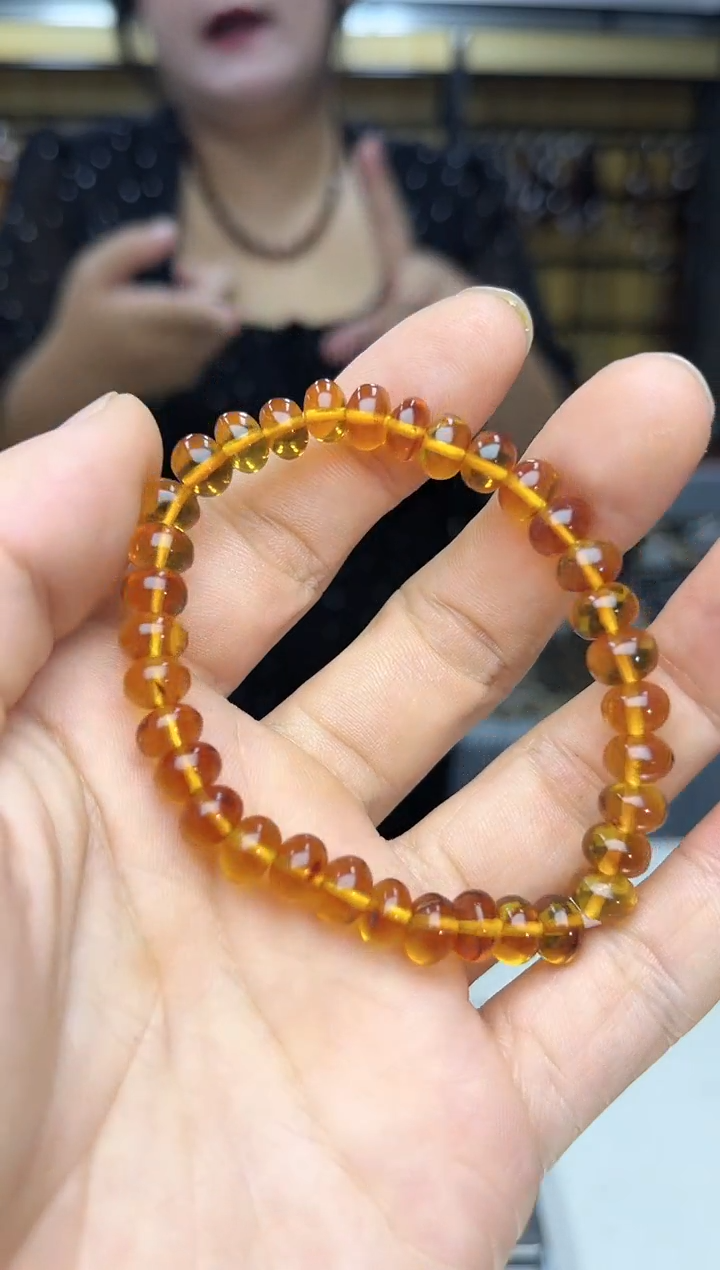 裸石琥珀未镶嵌抚顺琥珀金珀7+手串多样性发其一