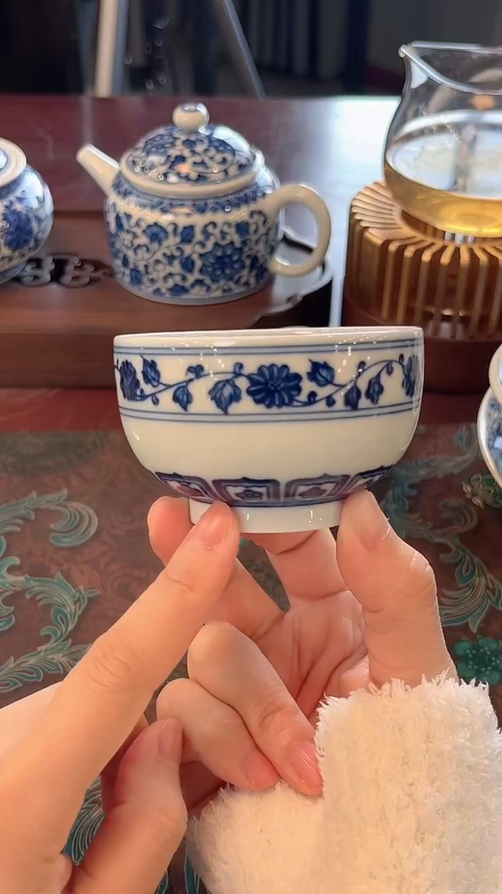 镹曰陶手工手绘柴窑制作茶宝相预售