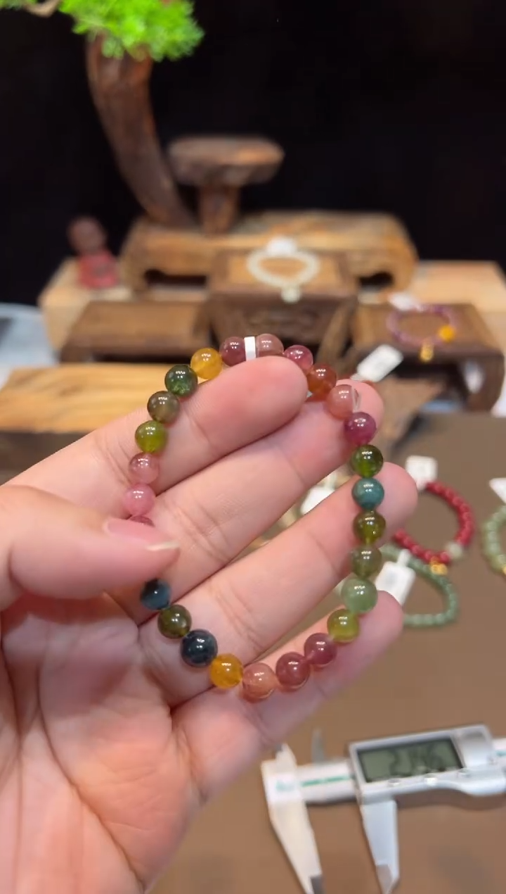 【闪购商品】碧玺手链未镶嵌手饰@@953