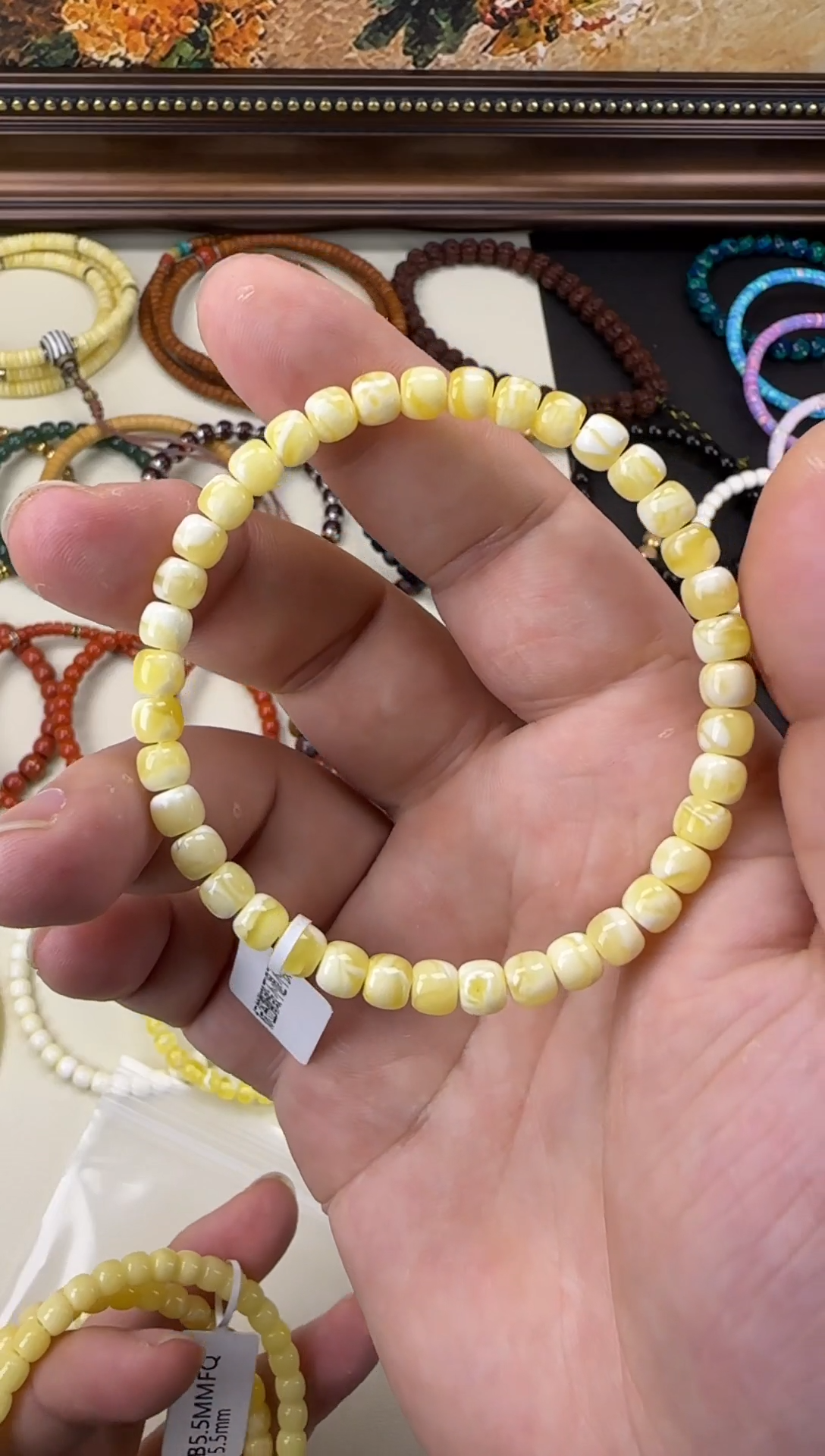 手串琥珀未镶嵌清*5.5mm精工老型多样性发其一