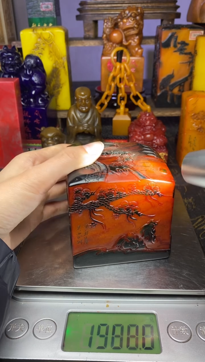 寿山石印石纯天然篆刻石料