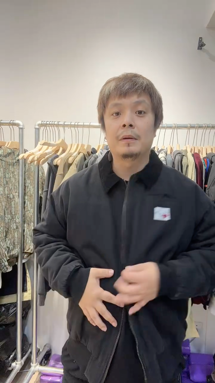 13 号-黑色棉夹克-160 斤左右