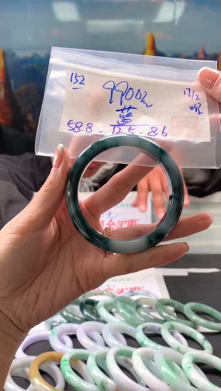 【闪购商品】翡翠手镯未镶嵌翡翠手镯 下单联系小耳机#152