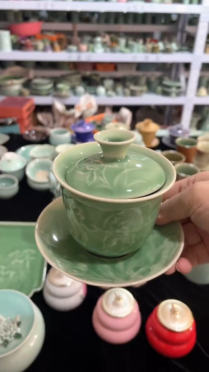 【闪购商品】特价 微瑕 慧仙青瓷