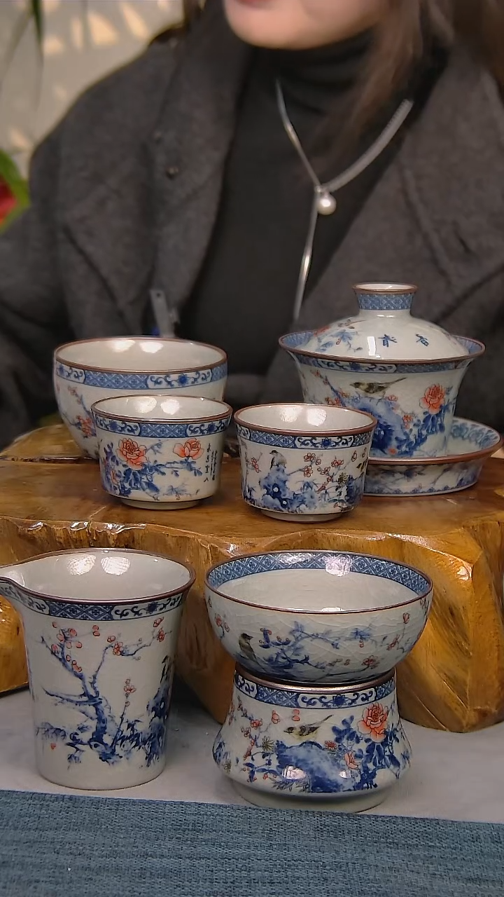 【闪购商品】简装家用款6件套 陶瓷家用茶具系列