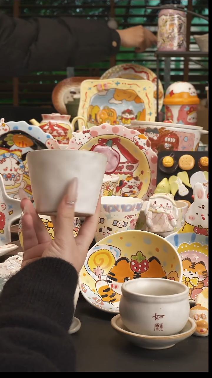 【原创设计】德化手绘陶瓷