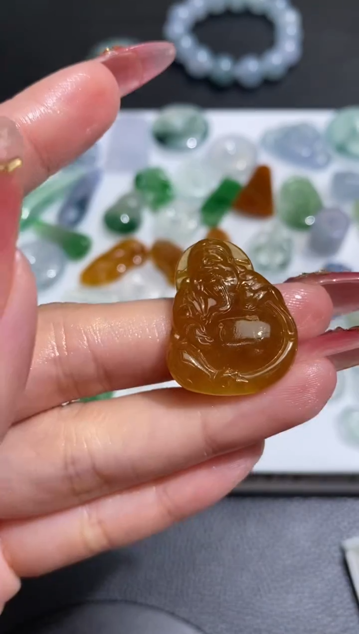 未镶嵌定制翡翠翡翠毛货~