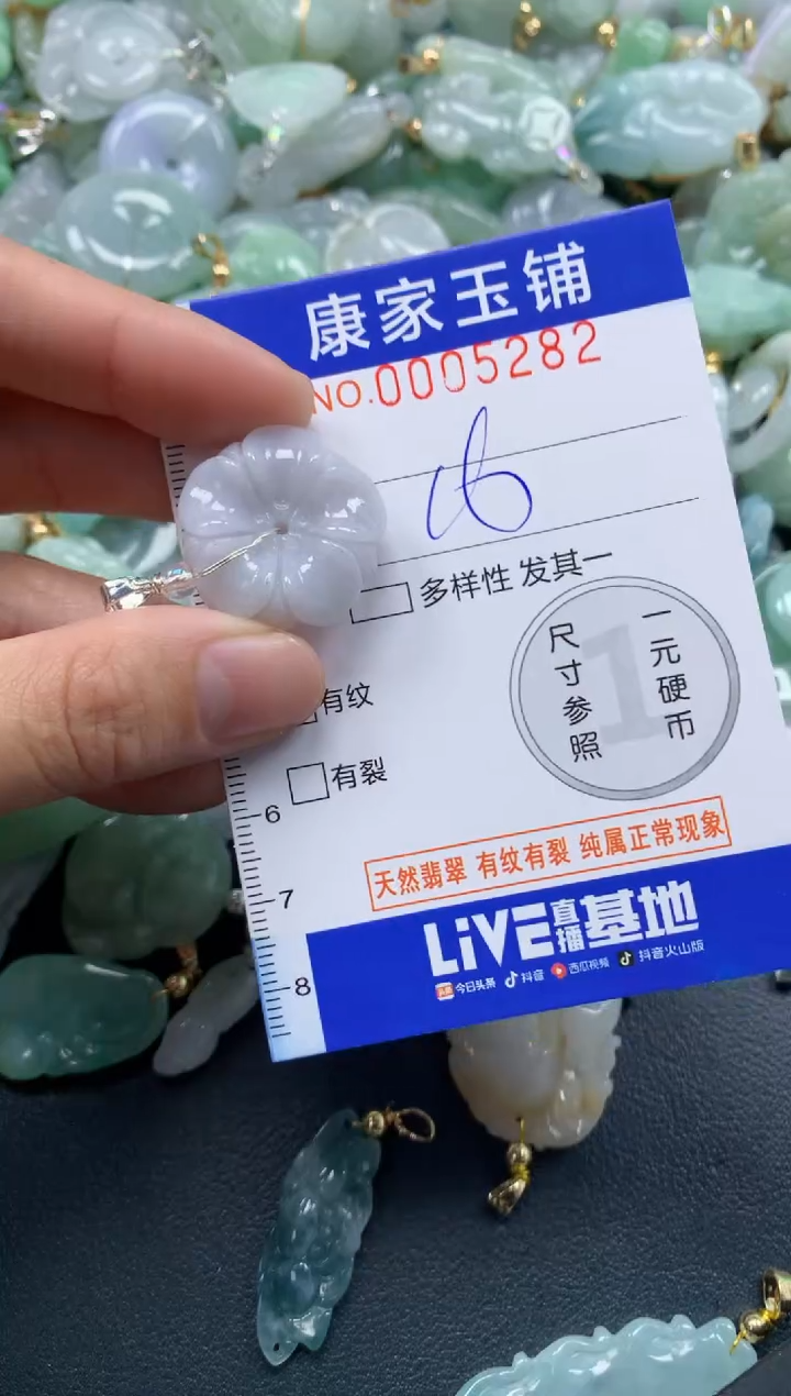 颈饰未镶嵌翡翠5282