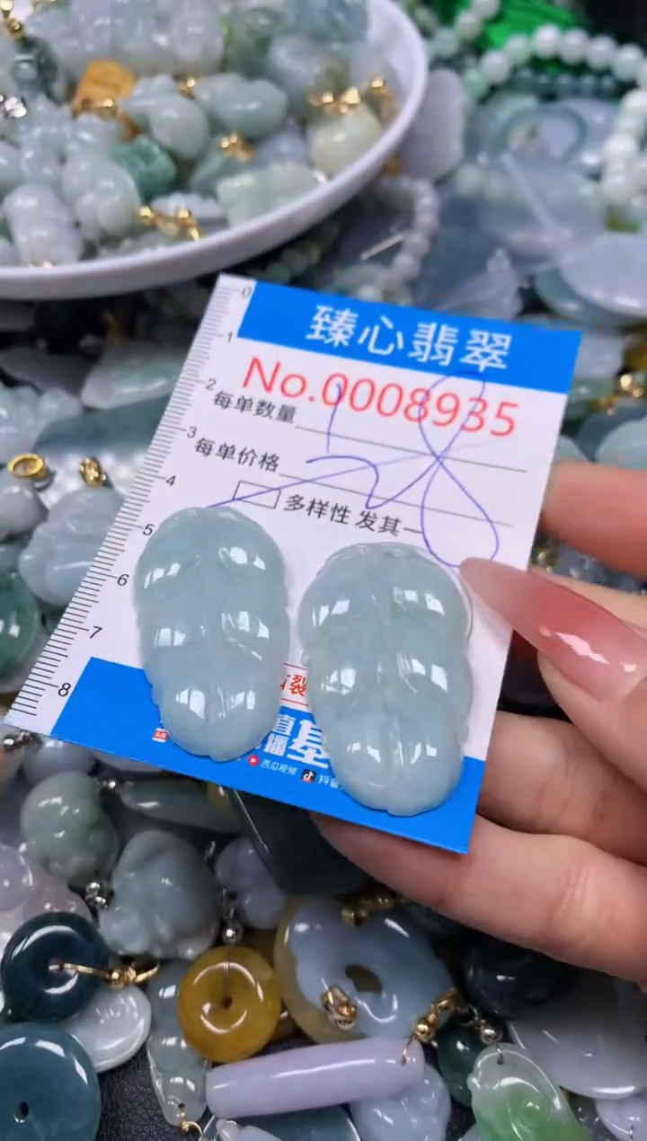 【闪购商品】翡翠颈饰未镶嵌含绳0008935