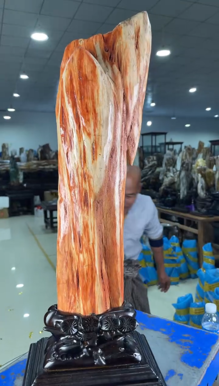 【闪购商品】硅化玉摆件未镶嵌41