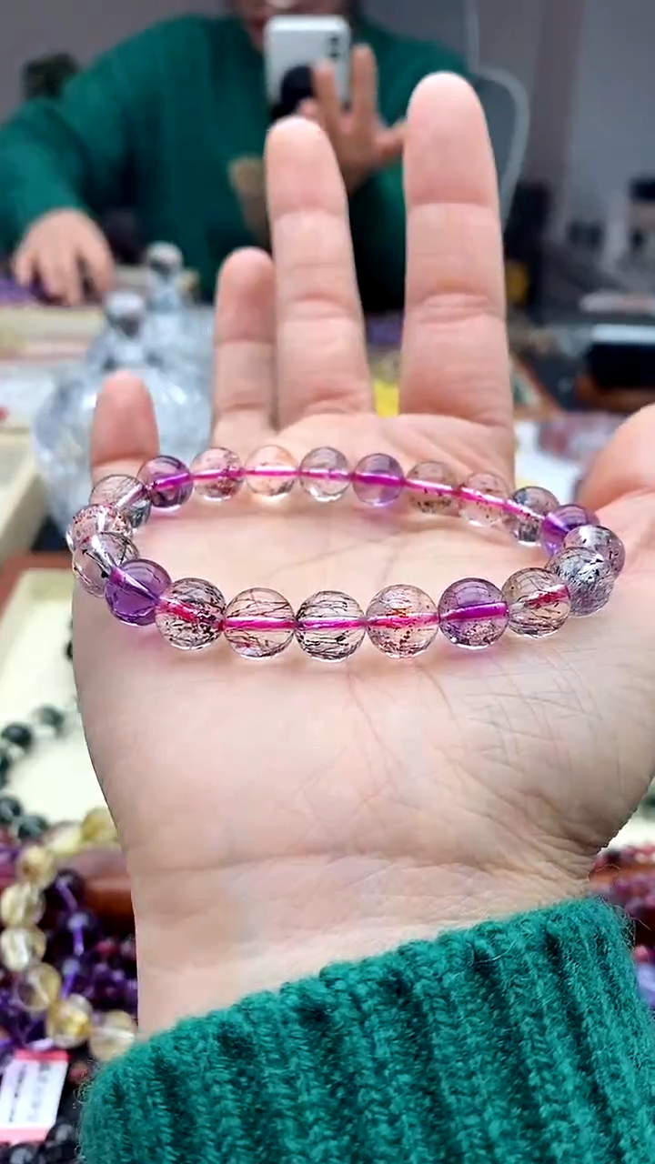 【闪购商品】水晶手链未镶嵌超七