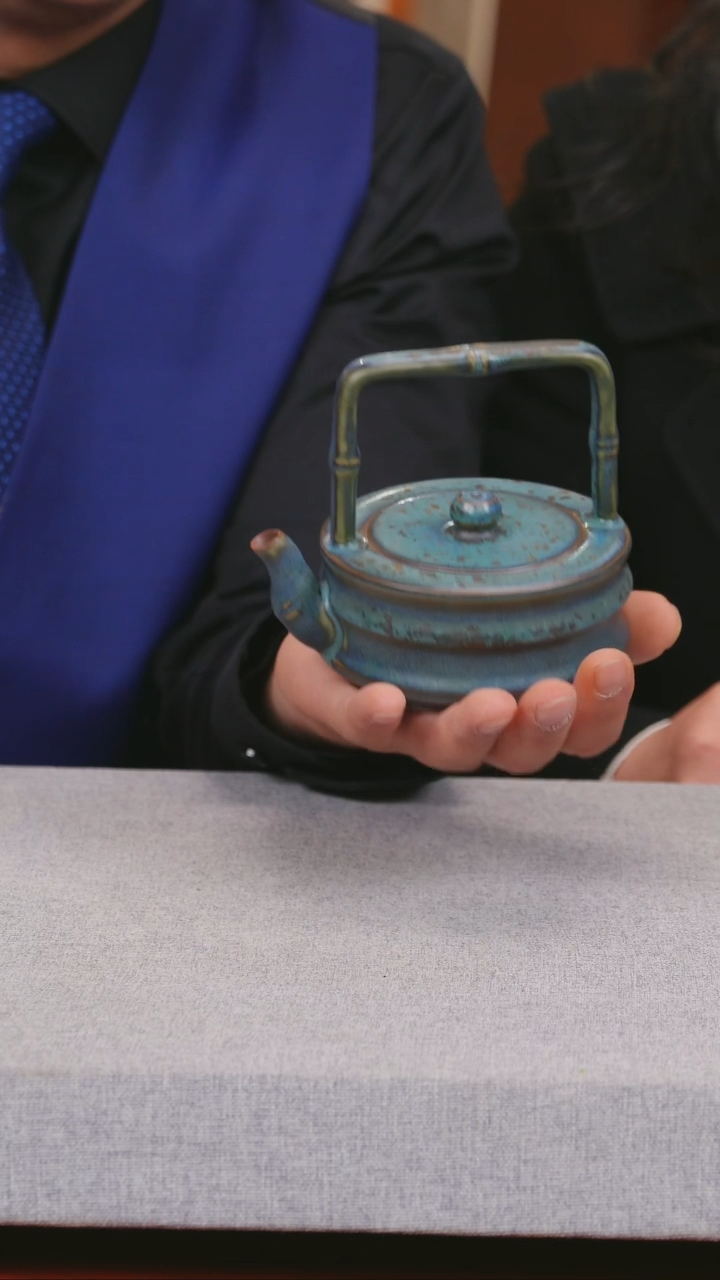 【闪购商品】瓷片025有老师钧瓷一月十五