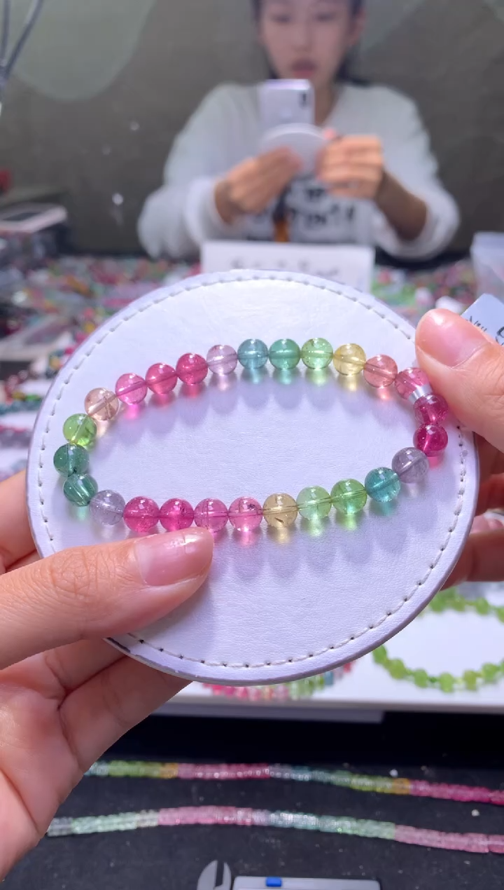 未镶嵌手串碧玺A58【天然碧玺】