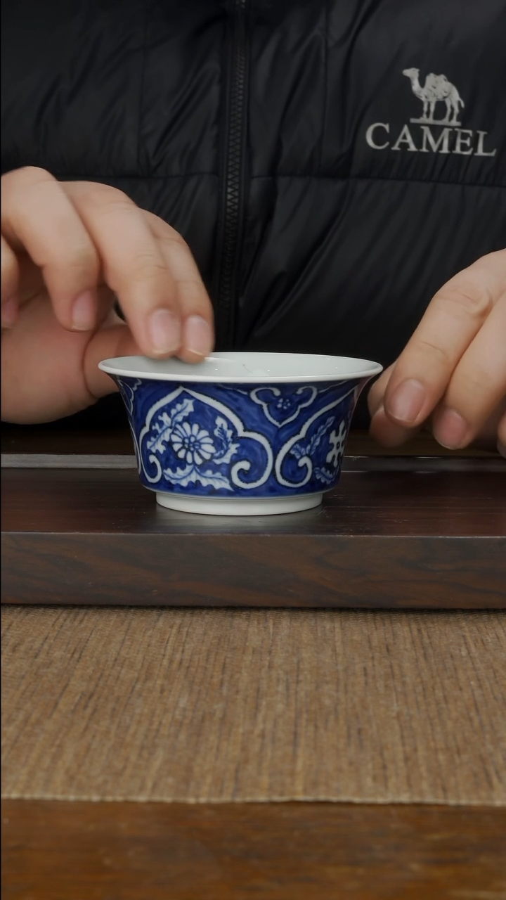 【闪购商品】摆件景德镇手工手绘茶具大器宛成16