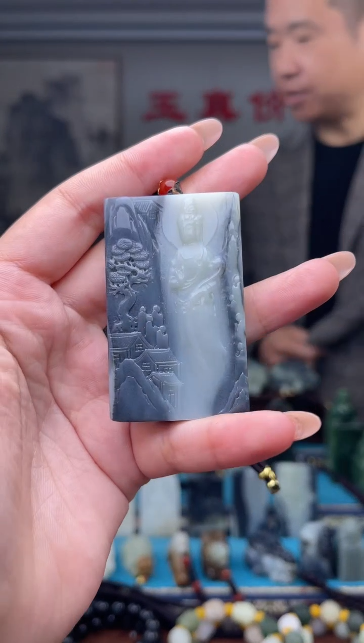 未镶嵌和田玉挂件1