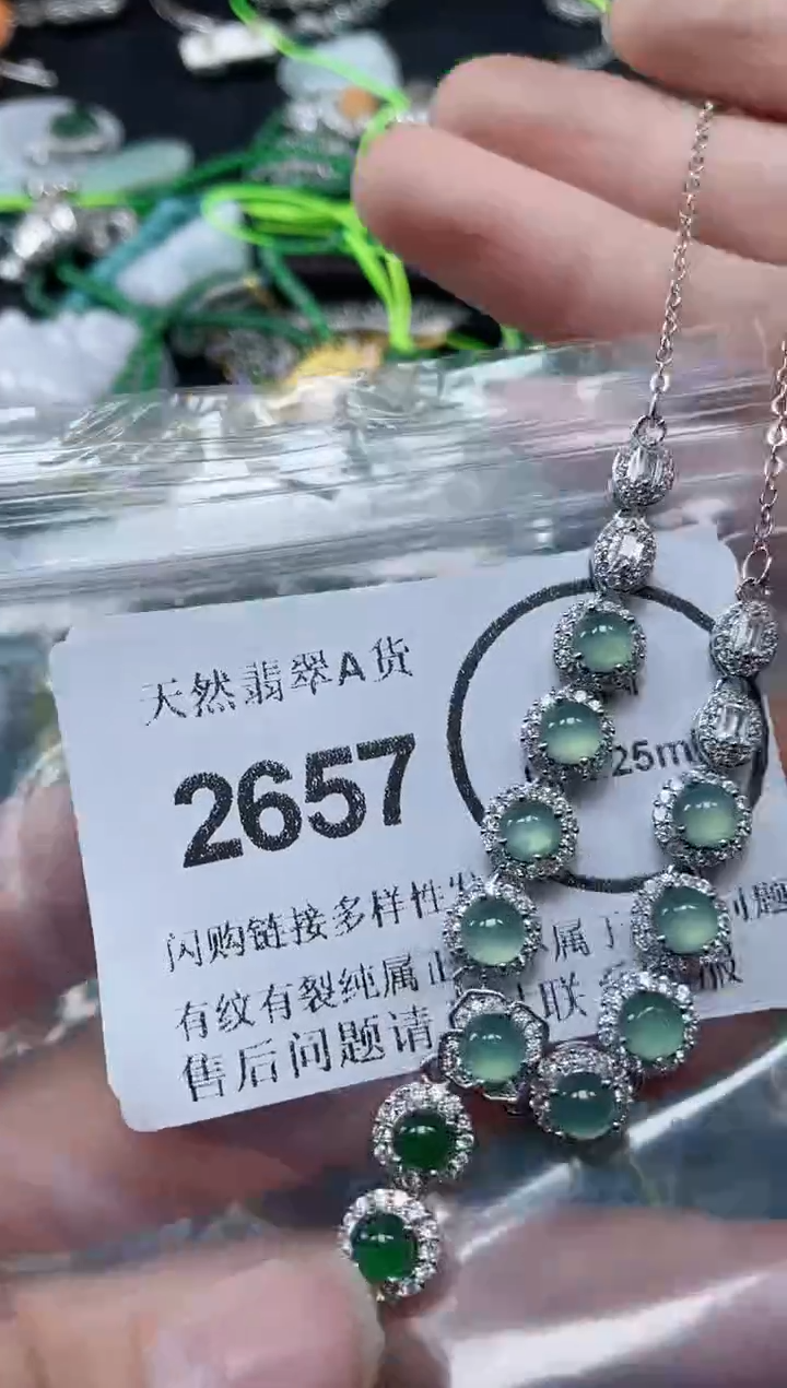 颈饰未镶嵌翡翠2657