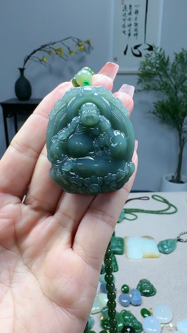 未镶嵌和田玉挂件1