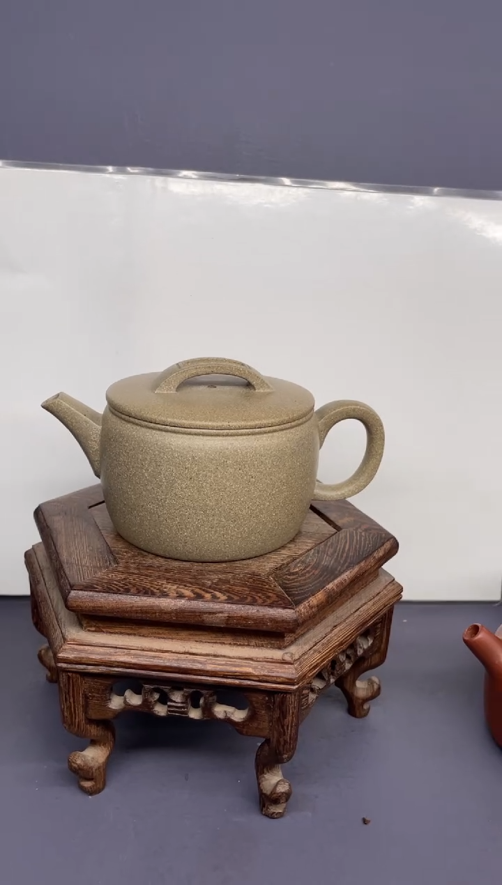 【闪购商品】紫砂茶壶青段 折嘴 汉瓦