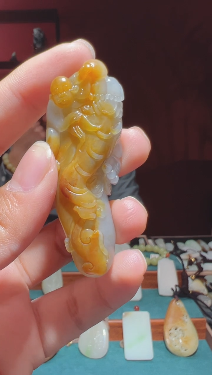 【闪购商品】和田玉吊坠(不含链)未镶嵌1