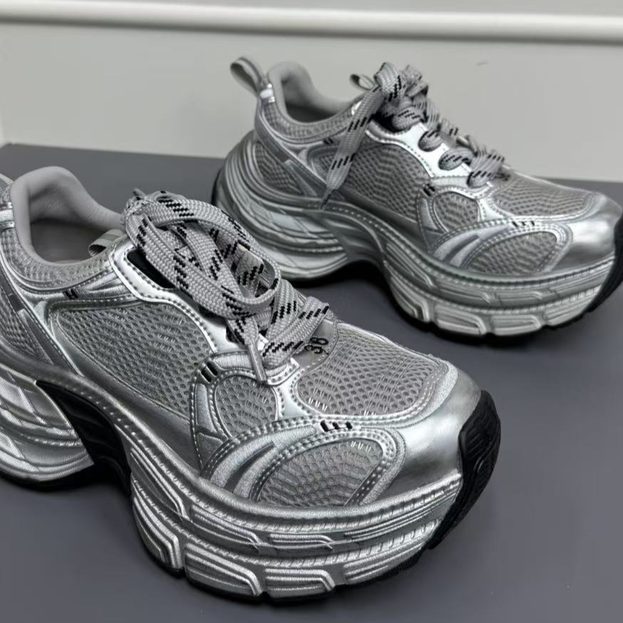 老爹鞋鞋子百搭时尚夏季网面女鞋厚底潮鞋韩版