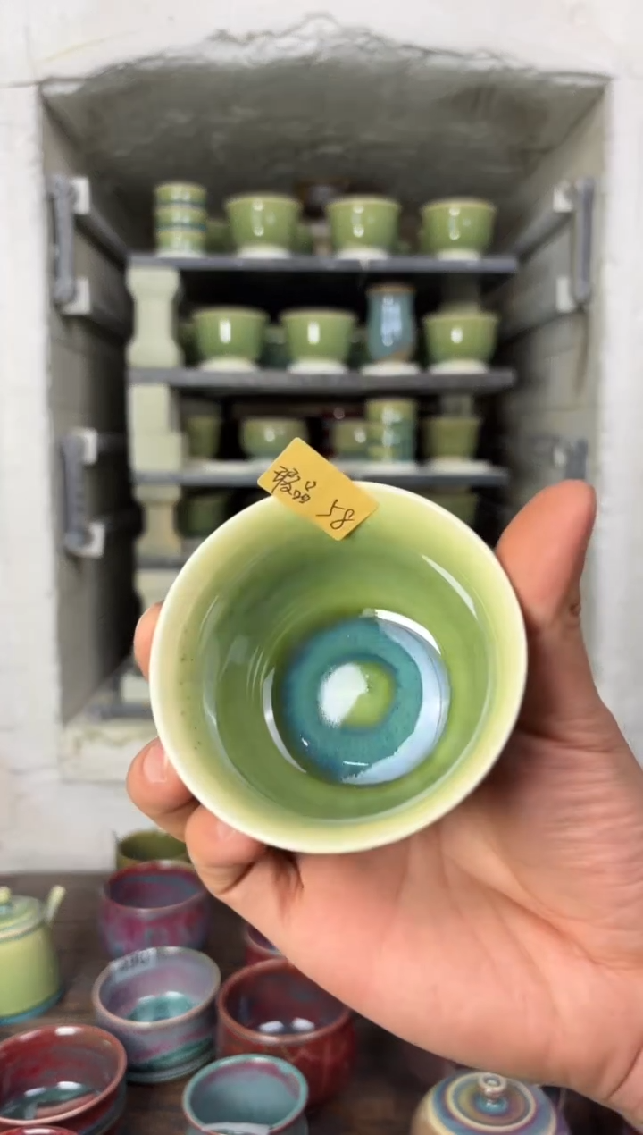 【闪购商品】摆件钧瓷窑变精品茶器