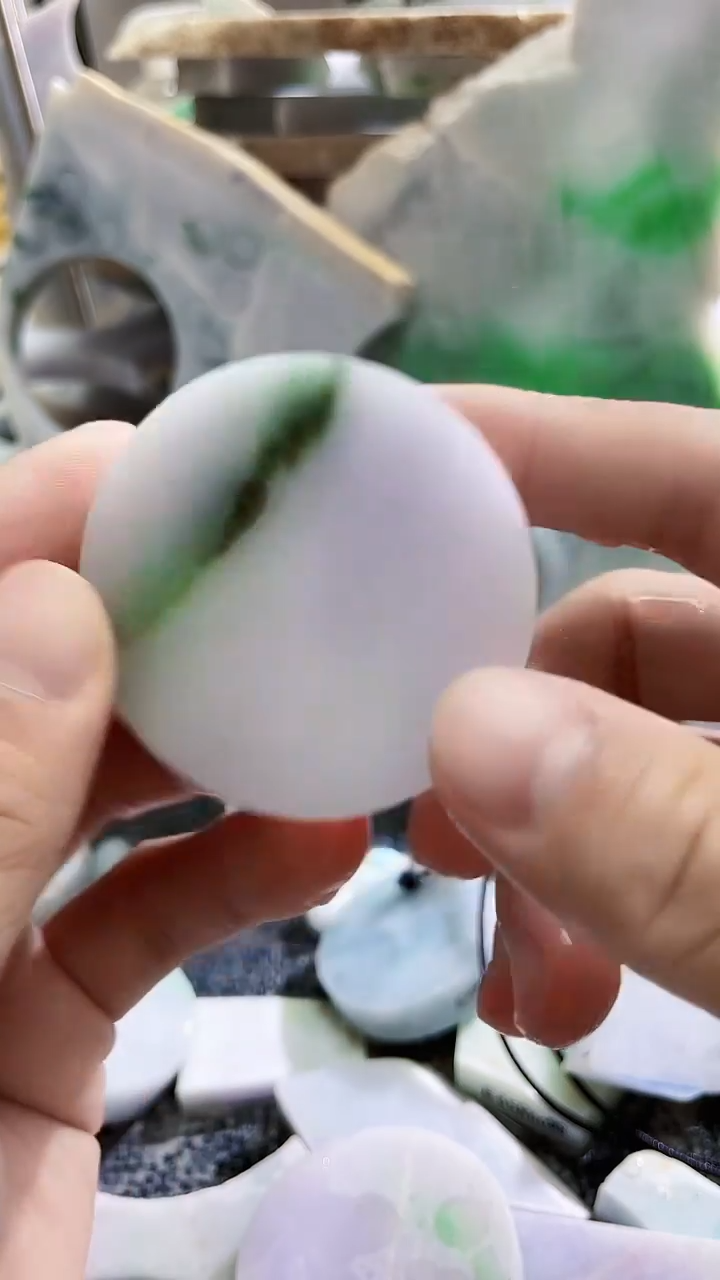 裸石翡翠天然A货翡翠板料