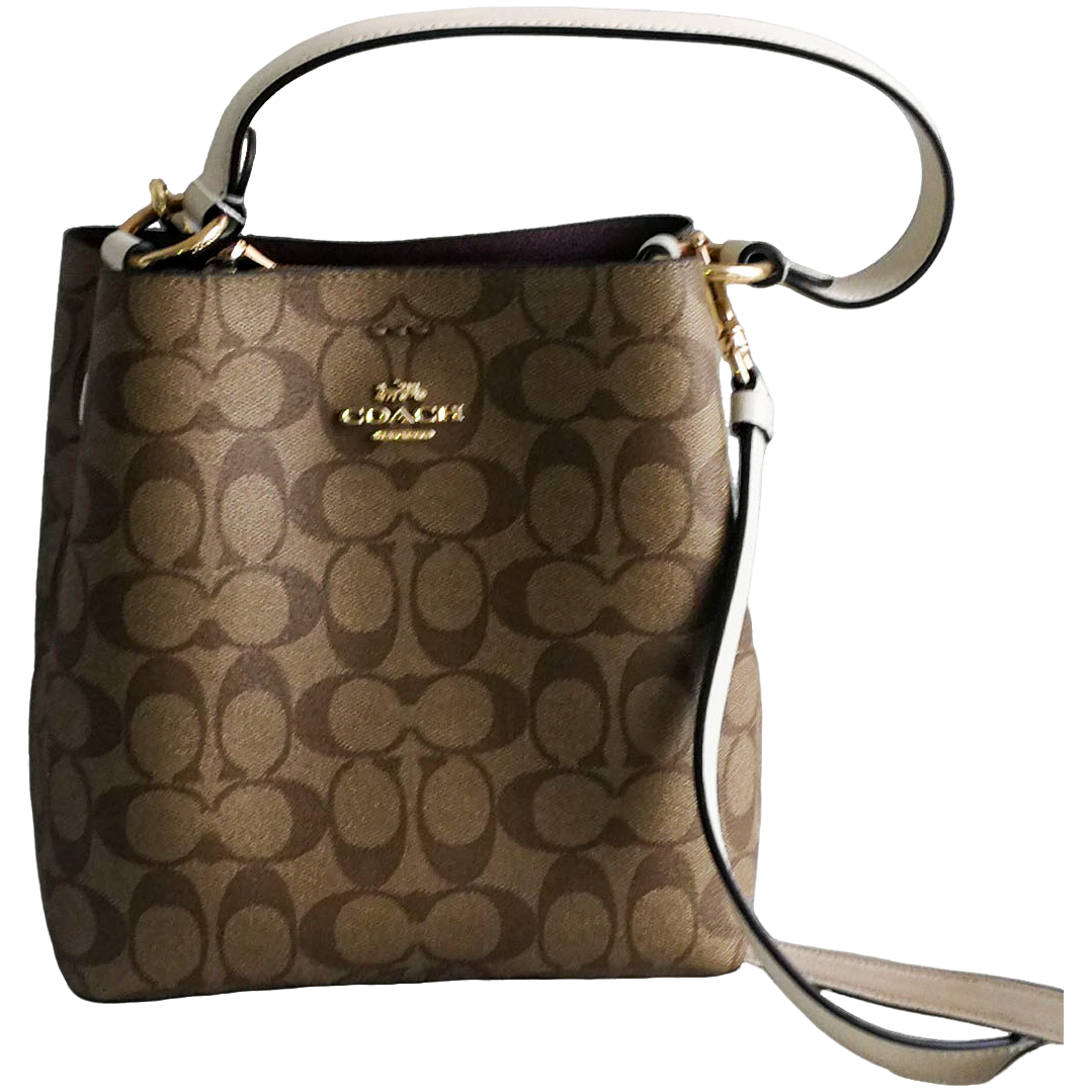 95新  Coach 硬货水桶包 070716