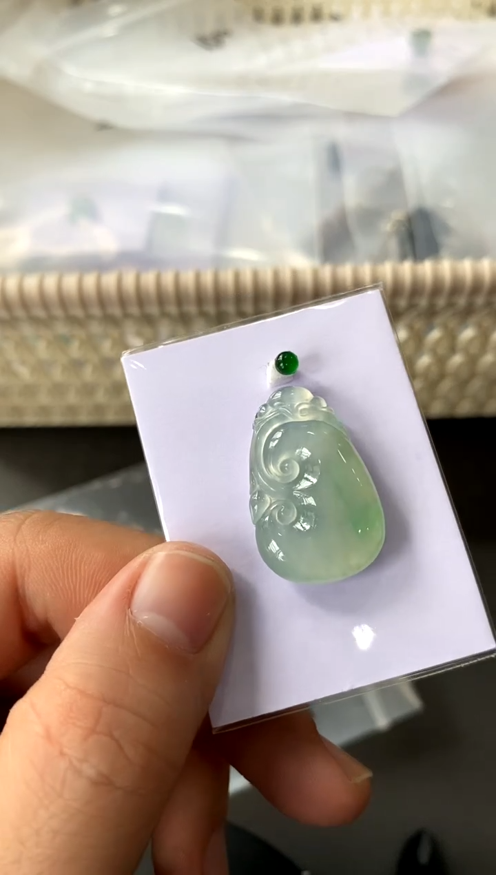 【闪购商品】定制翡翠未镶嵌如意