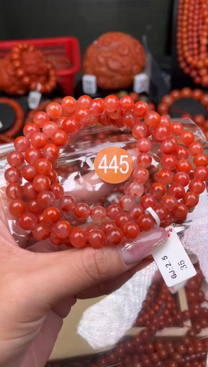【闪购商品】南红玛瑙珠宝奇石未镶嵌445-8+