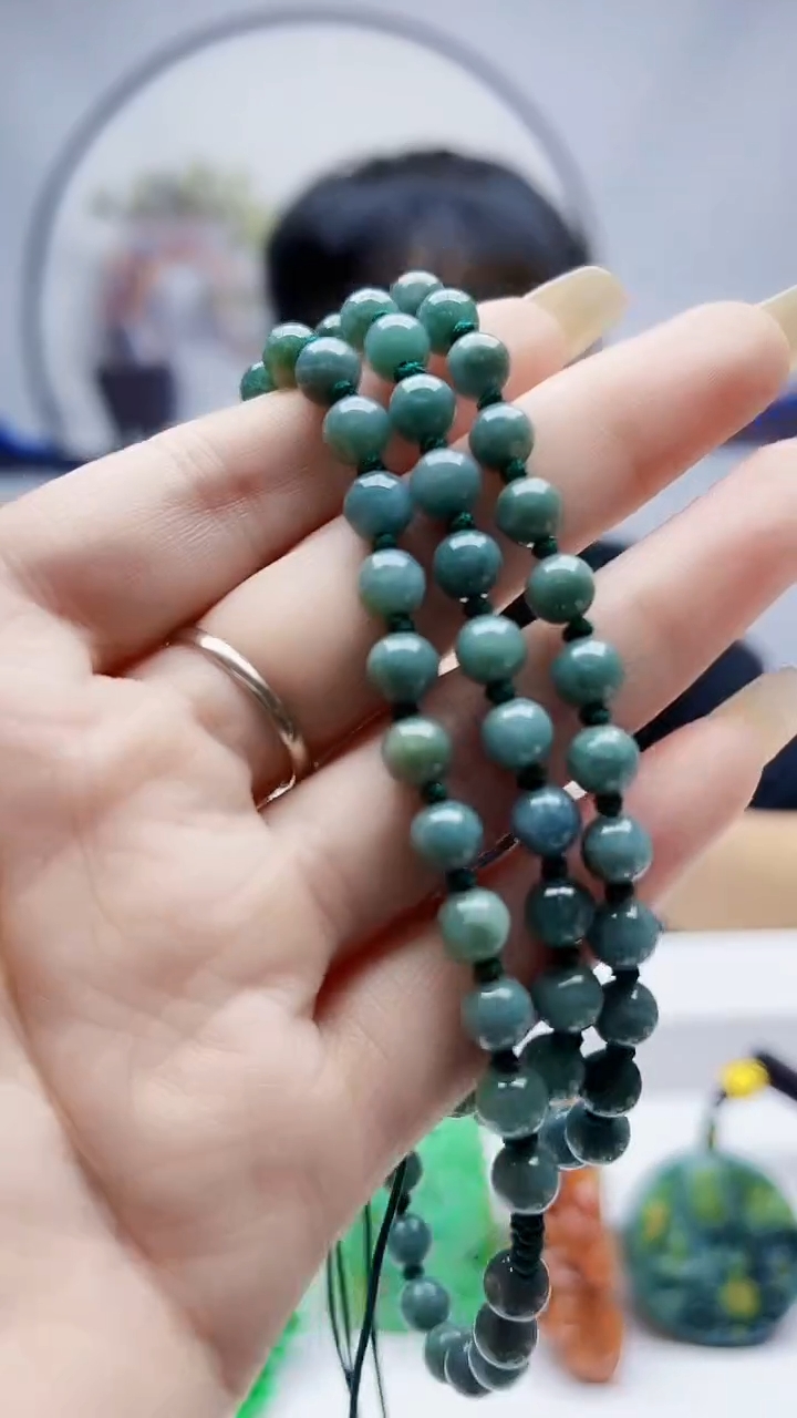 未镶嵌定制翡翠毛货挂件51