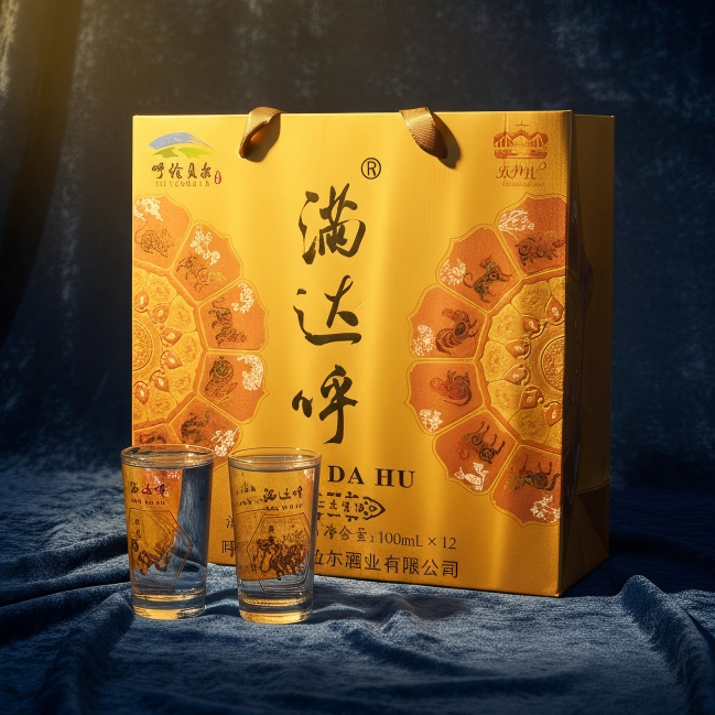 满达呼【根河极地村专属】满达呼白酒十二生肖HD