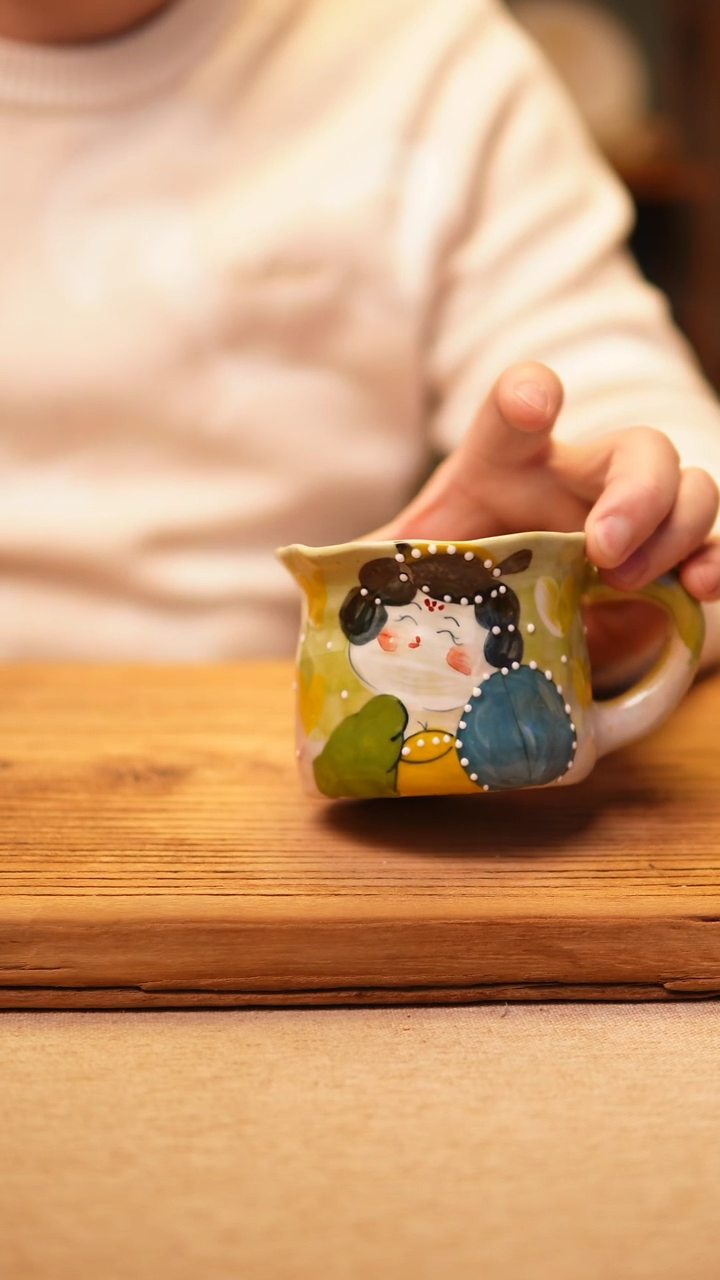 【闪购商品】@@陶园瓷舍@@纯手工手绘@高温釉下彩