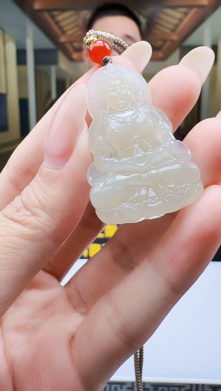 吊坠(不含链)未镶嵌和田玉天然和田玉（拍一发一）