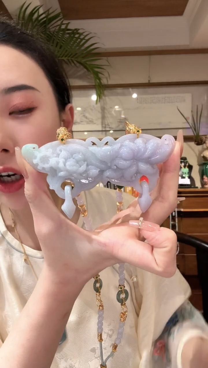 【闪购商品】翡翠颈饰未镶嵌国风