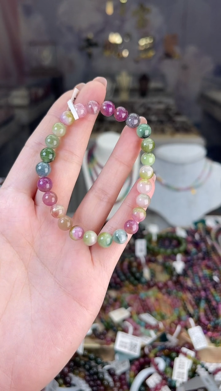 【闪购商品】碧玺/未镶嵌7mm+碧玺单圈多样性发货