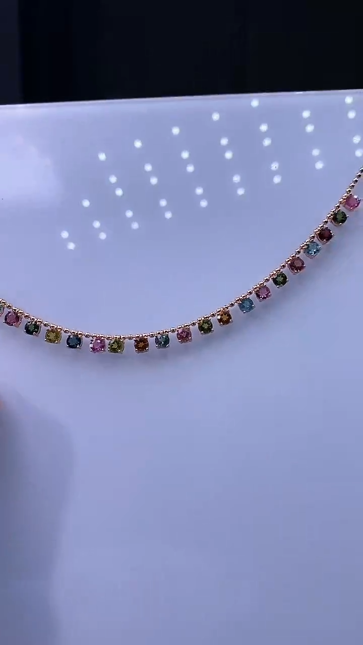 【闪购商品】碧玺项链银S925镶嵌354354354354