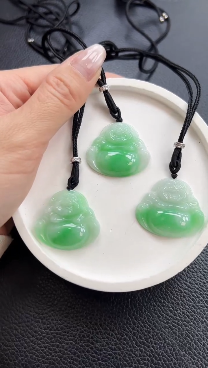 【闪购商品】翡翠颈饰未镶嵌YM941-1佛公多样性发一