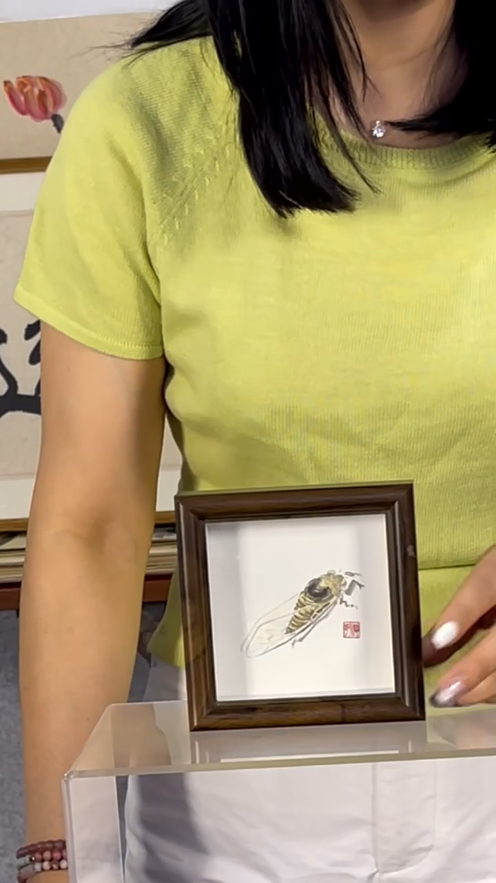 书法【金蝉】13*1319.9小摆台