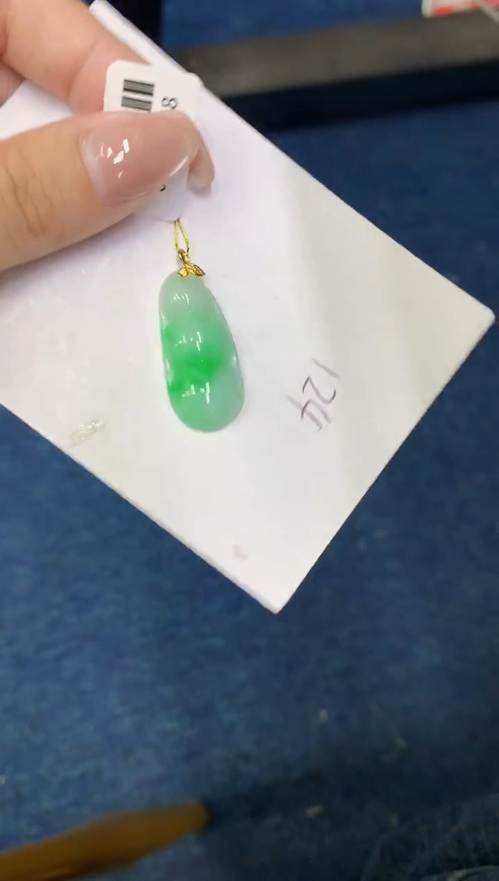 【闪购商品】翡翠18K金镶嵌颈饰00000000000