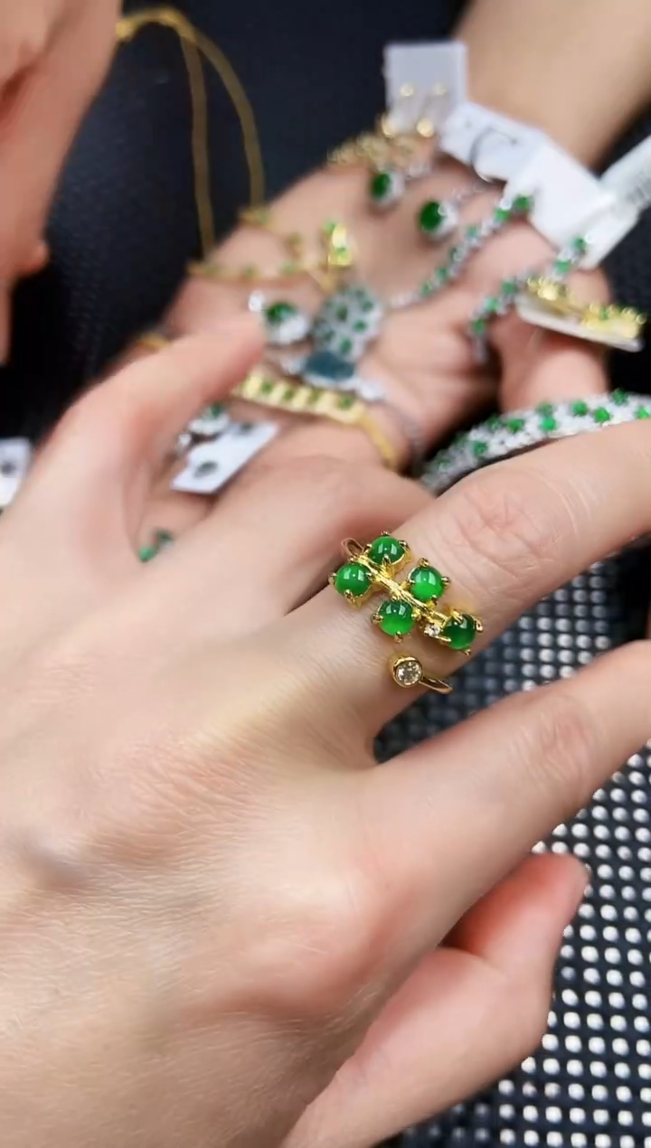 【闪购商品】翡翠戒指未镶嵌111111111