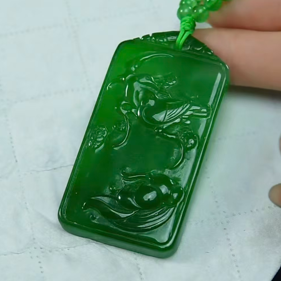 《清代》翡翠  楚韵汉风收藏馆 喜上眉梢