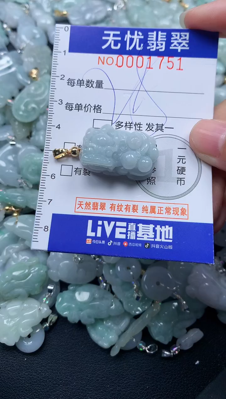 颈饰未镶嵌翡翠1751