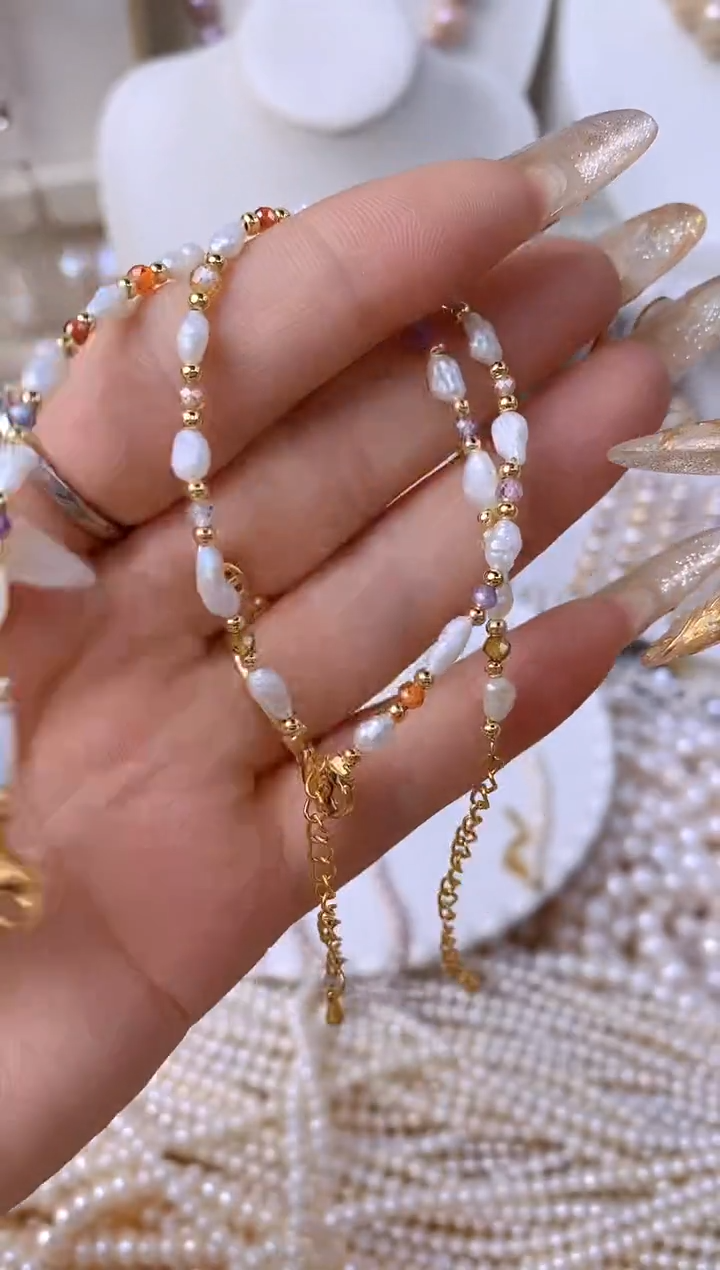 【闪购商品】淡水珍珠颈饰未镶嵌28