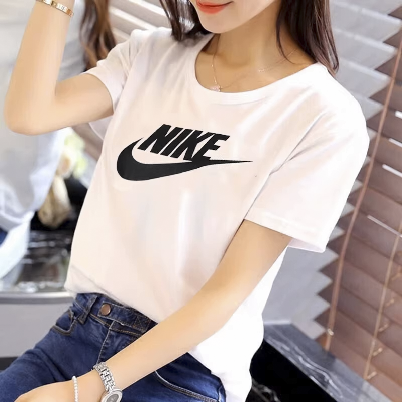 NIKE/耐克女子印花T恤春季纯棉休闲轻便柔软FUTURA舒适DX7907-100