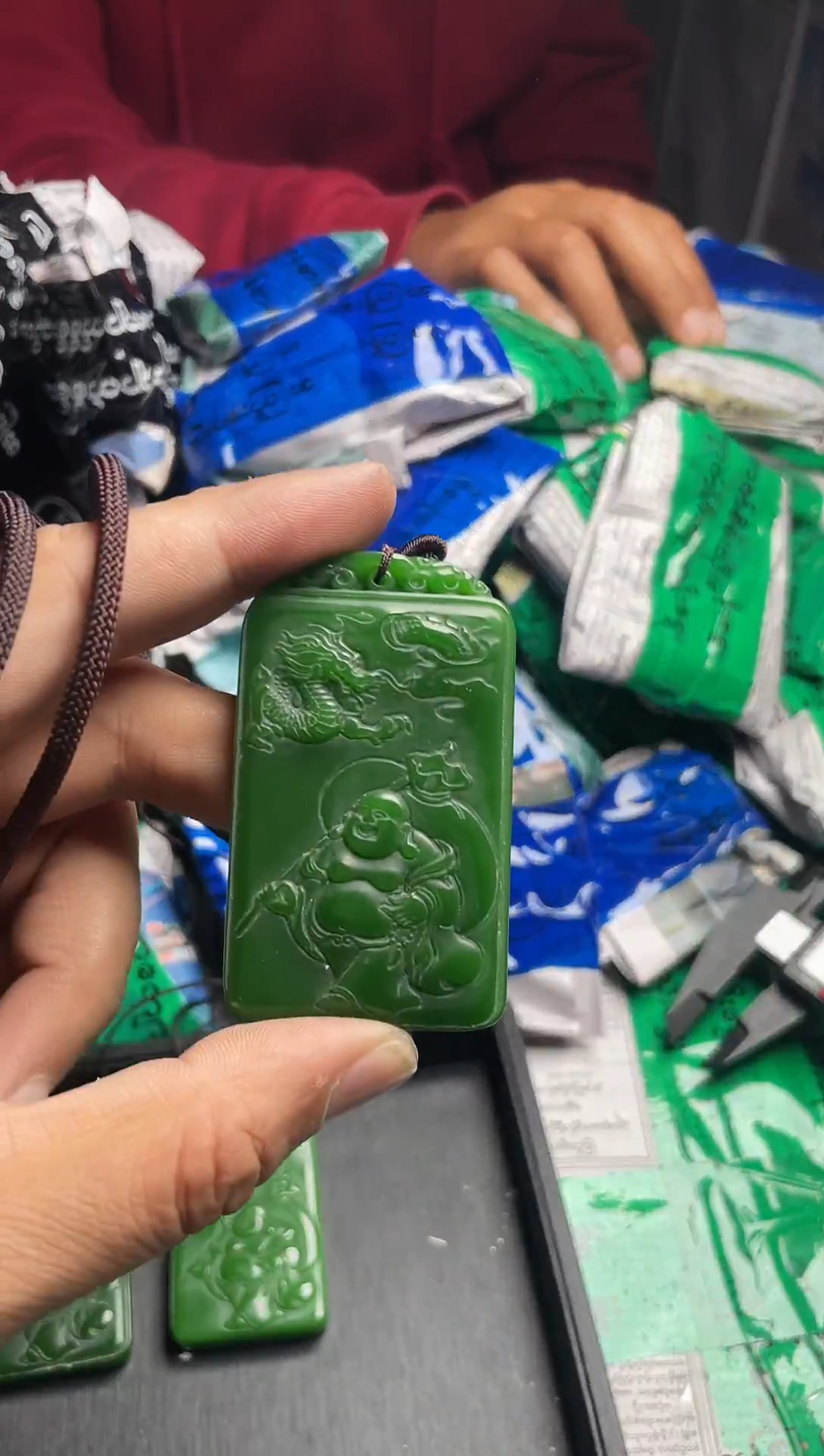 强子收货--所见即所得--多样性发货--FH975绿色佛公牌