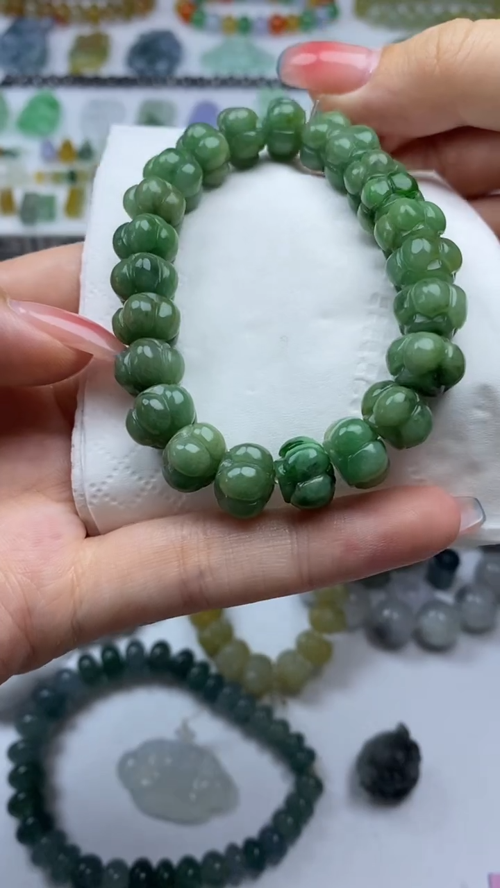 未镶嵌定制翡翠毛货定制不退不换